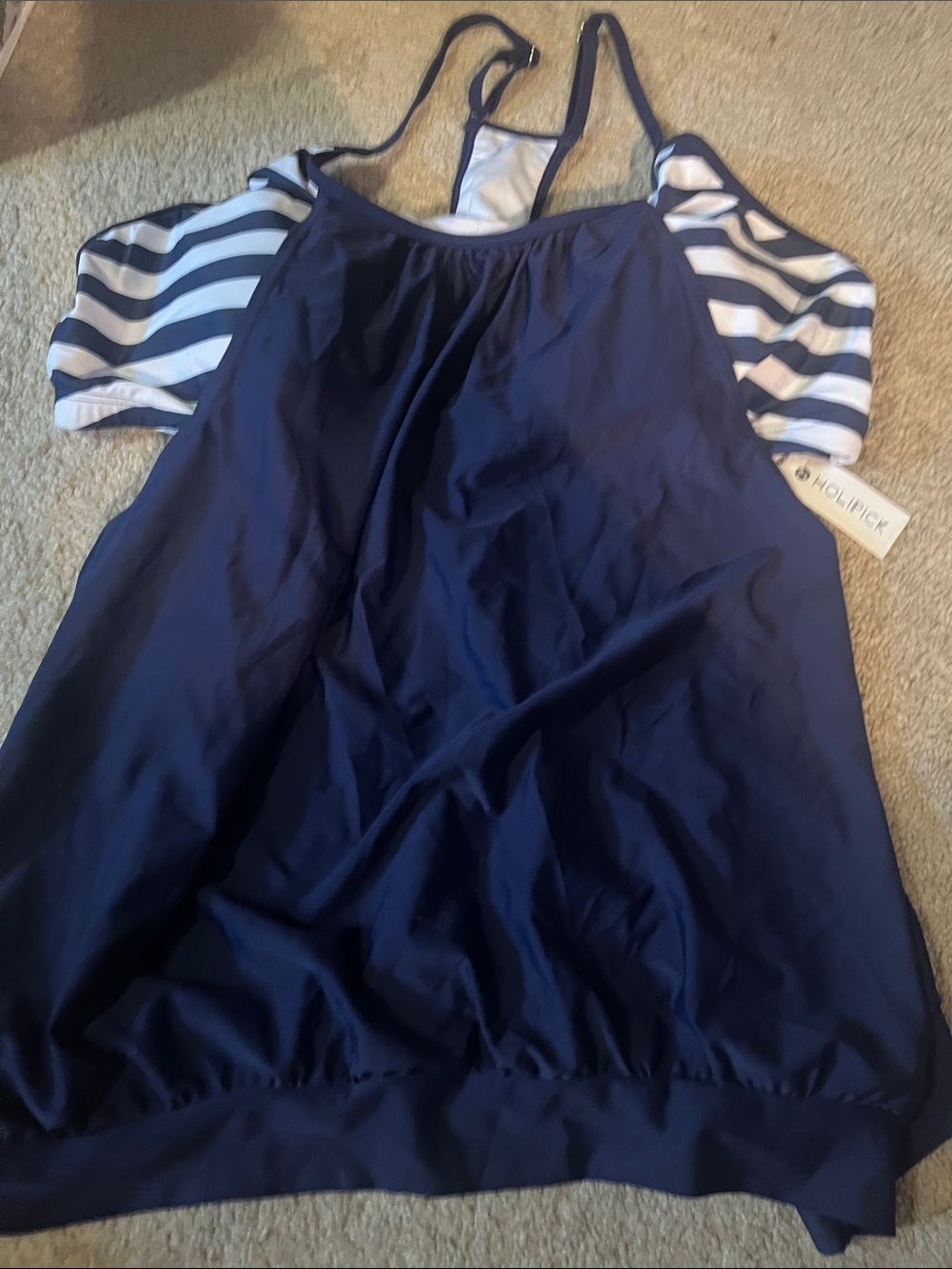 20W SWIM MISMATCH SET 2 tops 1 bottom - Picture 6 of 8